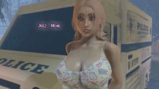 Young Girl Dude Screws Stepmom - 3d Cartoon Aged Sex Game