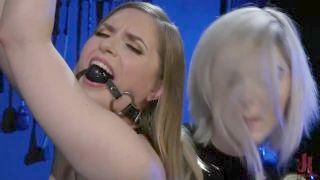 Greedy Latex Slut: Dresden Gives Up Her Holes To Ella Hollywood