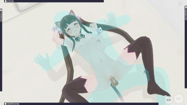 [cm3d2] Nekopara Hentai - Catgirl Chocola Gets Banged Crude